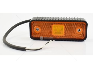 LAMPA OBRYS.LED 12-24V POMARANCZOWA Z  LD538