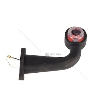 LAMPA OBRYS.R5W 12-24V BIALO/CZERWONA  FT-033F
