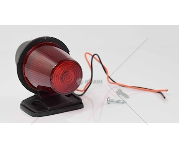 LAMPA OBRYS.RVI,VOLVO CZERWONA SERTPLAS TP310