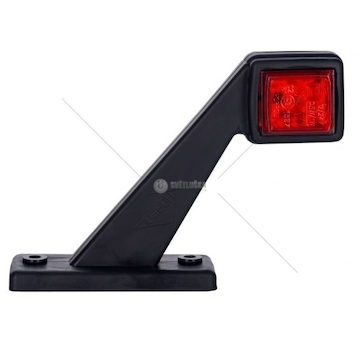 Lampa obrysová LED 12/24V-H44 levá krátká