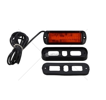 LAMPA OSTRZEGAWCZA 12/24V PLASKA WAS 1469ECO