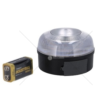 LAMPA OSTRZEGAWCZA LED POMARANCZOWA  SM821