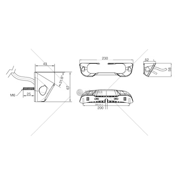 LAMPA SCENEFAB 2400 LED CZARNA  42-2000-501