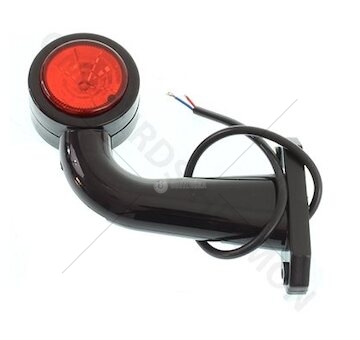 Lampa tykadlo LED levá boční lomená