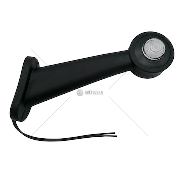 Lampa tykadlo LED pravá boční šikmá dlouhá 24V