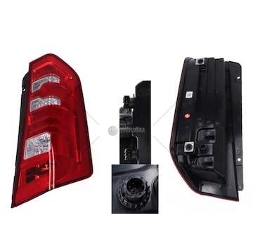 LAMPA TYLNA LED MB CITARO E6 PRAWA  YG-04-284R-C