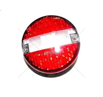 LAMPA ZESP.3-SEG.DIOD.OKRAGLA BIALO-CZER SERTPLAS 0375