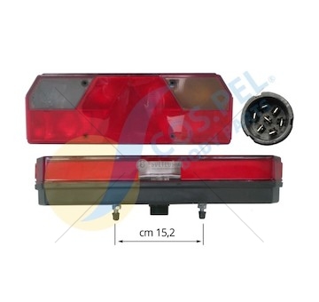LAMPA ZESP.9-CIO FUNKC.Z TROJKATEM COSPEL COS008310