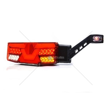 LAMPA ZESP.DIOD 9-FUNKCYJNA 12-24V PRAWA WAS W138DP/1064