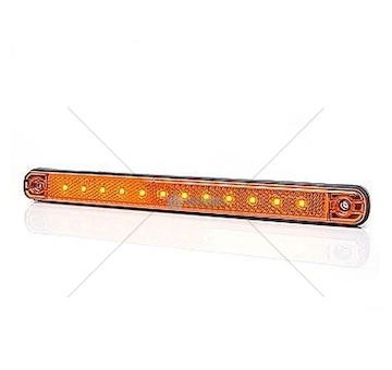 LAMPA ZESPOLONA POZYCYJNA BOCZNA POMARAN  W115LED/824
