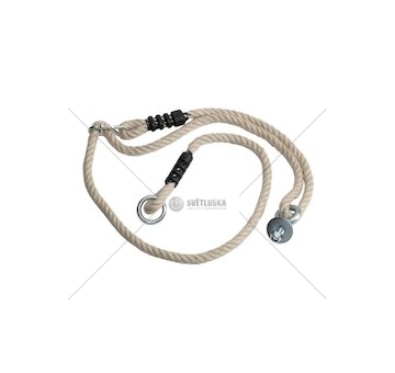 Lano k houpačce z pneumatiky - zavěšená svisle - PH 1,6m KAXL