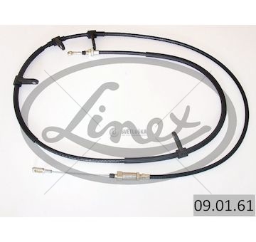 Lano ruční brzdy FIAT DUCATO 06- přední LINEX 09.01.61