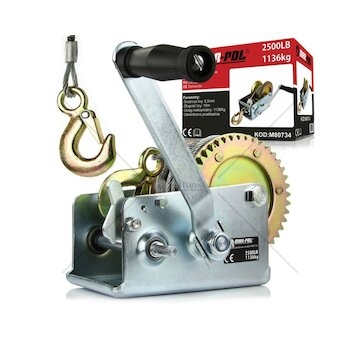 Lanový naviják 1136kg (2500lbs)
