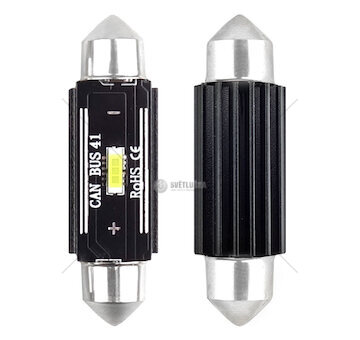 LED CANBUS 1860 1SMD UltraBright Festoon C5W C10W C3W 41mm White 12V/24V