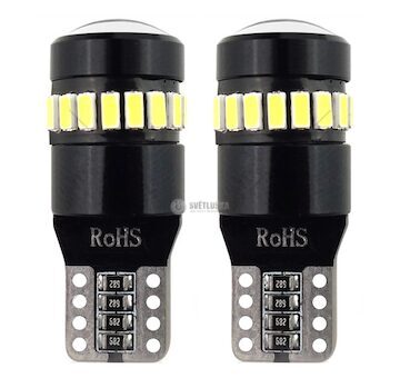 LED CANBUS 18SMD 3014 + 1SMD 1SMD T10 W5W White 12V/24V