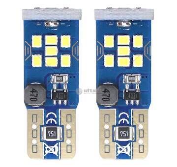 LED CANBUS 21SMD UltraBright 2016 T10 W5W White 12V/24V