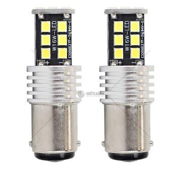 LED CANBUS 2835 15SMD 1157 BAY15D P21/5W White 12V/24V