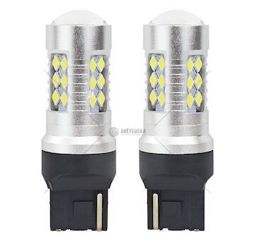 LED CANBUS 3030 24SMD T20 7440 W21W White 12V/24V