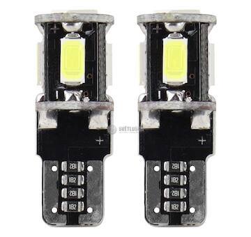 LED CANBUS 5SMD 5730 T10 (W5W) White