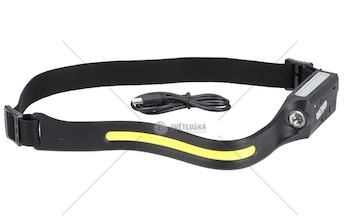 LED čelová svítilna 350LM HCC 172371