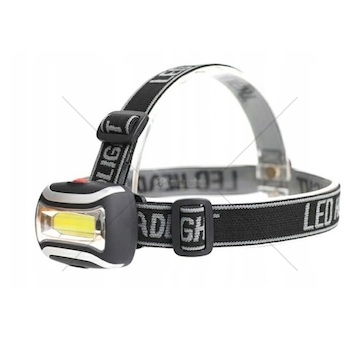 LED čelovka 70lm 3xAAA  (60x40mm)