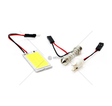 LED CLASSIC T10 W5W C5W 1xCOB-18 12V Light board