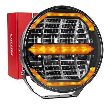 LED dálkový reflektor 112W 12V 24V AMiO-04534