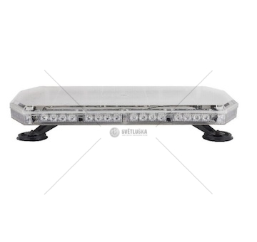 LED majáková rampa 168W 56LED 600x310x100mm 12/24V magnet