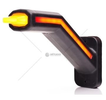 LED obrysové světlo 12-24V levé šikmé WAS 2072DDLNNN