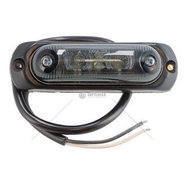 LED obrysové světlo bílé 82x25 12/24V LD377/GRAPH