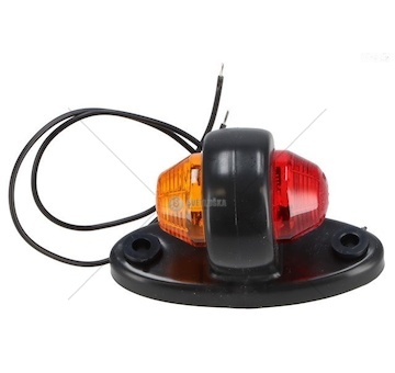 Led obrysové světlo červeno/oranžové Horpol LD3125