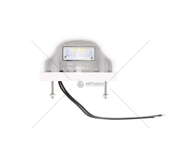 LED osvětlení SPZ bílé W72/408B