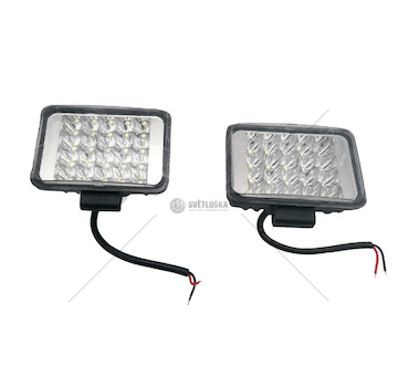 LED Pracovní světlo 20x1W LED 20W 9-36V 110x76x44 2ks v balení