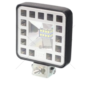 LED pracovní světlo 23x1W, 23W 83X83X20mm MINI