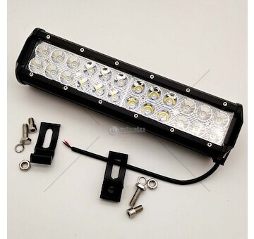 LED pracovní světlo 24x3W LED 72W, 300mm, 2-řady