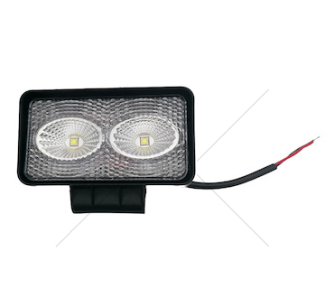 LED pracovní světlo 2x10W, 12-36V, 110x80x46mm, hliník