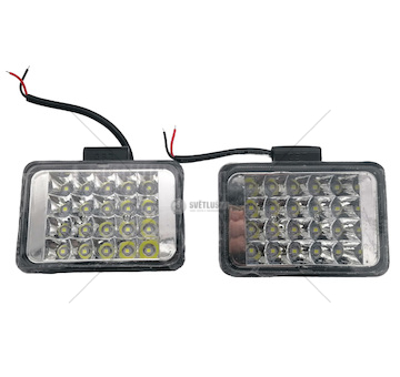 LED Pracovní světlo 4 LED, 10-30V, FI83mm, 2ks v balení