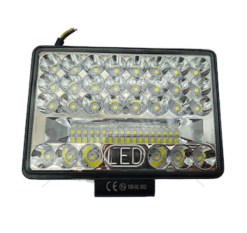 LED Pracovní světlo 48x3W LED 135W 10-30V široké, 116x108x35mm
