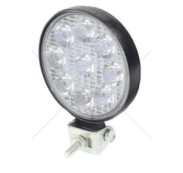 LED pracovní světlo 9 LED 9x3W fi 85mm