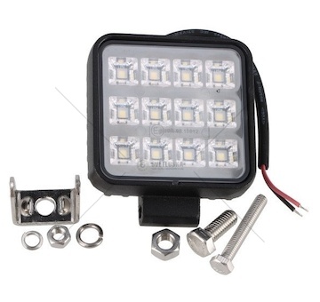 LED pracovní světlo obdélníkové 12LED Vignal VALD16181