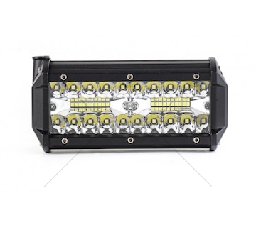 LED Pracovní světlo panel 40x3W LED tři řady 120W