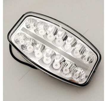 LED přední světlomet + poziční LED 8+50W 12/24V