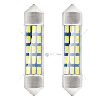 LED STANDARD 3014 15SMD Festoon C5W C10W C3W 39mm White 12V