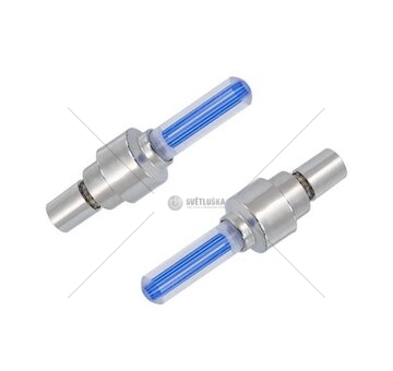 LED svítící čepičky na ventilky 2ks KAXL