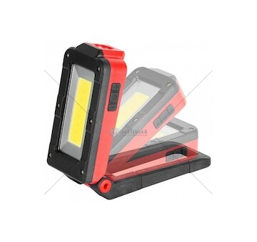 LED svítilna Worklight MWL539, 100+250lm, COB 200lm, 2,2Ah, magnet, USB nabíjení