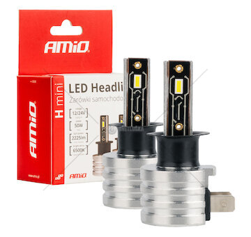 LED žárovky hlavního svícení H3 H-mini Series AMiO-03330