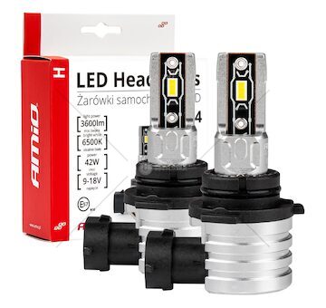 LED žárovky hlavního svícení HB4 9006 H-mini Series AMiO-03335