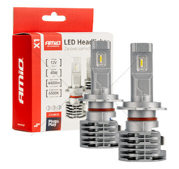 LED žárovky hlavního svícení X1 Series H7 AMiO
