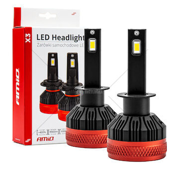 LED žárovky hlavního svícení X3 Series H1 AMIO-02977