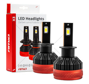 LED žárovky hlavního svícení X3 Series H3 AMiO